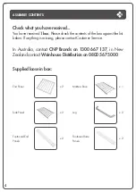 Предварительный просмотр 4 страницы Bebe Care Cloud 091600 Assembly Instructions Manual