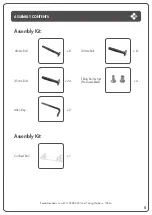 Предварительный просмотр 5 страницы Bebe Care Cloud 091600 Assembly Instructions Manual