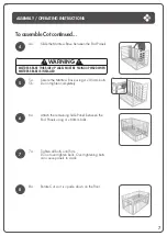 Предварительный просмотр 7 страницы Bebe Care Cloud 091600 Assembly Instructions Manual