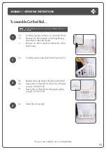 Предварительный просмотр 11 страницы Bebe Care Cloud 091600 Assembly Instructions Manual