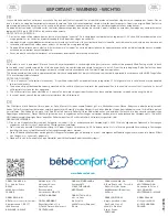 Предварительный просмотр 36 страницы BEBE CONFORT AXISS User Instructions