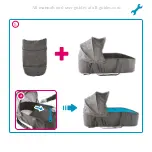 Предварительный просмотр 16 страницы BEBE CONFORT Laika soft carrycot Manual