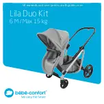 Предварительный просмотр 1 страницы BEBE CONFORT Lila Duo Kit Instructions For Use Manual