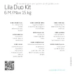 Предварительный просмотр 36 страницы BEBE CONFORT Lila Duo Kit Instructions For Use Manual