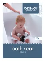 Предварительный просмотр 1 страницы bebe-jou bath seat Manual