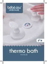 bebe-jou thermo bath 260 Manual preview