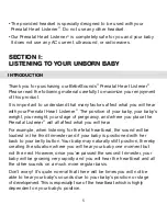 Preview for 5 page of Bebe Sounds Be005 Instruction Manual