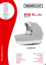 Bebecar BOB XL LA3 Instructions Manual preview
