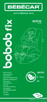Bebecar bobob fix Instructions Manual preview