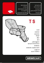 Bebecar Folding Seat ST Instructions Manual preview