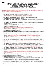 Preview for 13 page of Bebecar STILO'S EL Instructions Manual