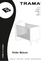 Bebecar TRAMA Petite Maison Instructions Manual preview