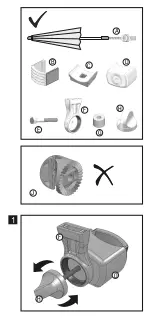 Предварительный просмотр 2 страницы Bebecar Umbrella Instructions Manual