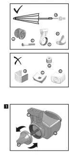 Предварительный просмотр 11 страницы Bebecar Umbrella Instructions Manual