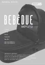 bebeduE CC016-15V1 Manual preview