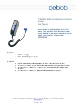 Bebob S1MICRO User Manual preview