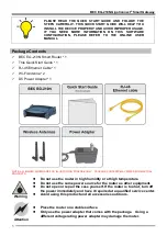 Preview for 3 page of BEC EG-210N Quick Start Manual