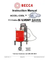 Предварительный просмотр 1 страницы Becca ACCEL-COOL Instruction Manual