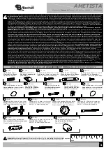 Предварительный просмотр 2 страницы Bechara AMETISTA Product Manual And Assembly Instructions