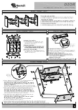 Предварительный просмотр 3 страницы Bechara Dior Bar Cabinet Product Manual And Assembly Instructions