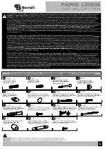 Предварительный просмотр 2 страницы Bechara PAINEL LISBOA Product Manual And Assembly Instructions