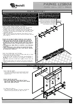 Предварительный просмотр 7 страницы Bechara PAINEL LISBOA Product Manual And Assembly Instructions