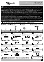 Предварительный просмотр 2 страницы Bechara Perola Product Manual And Assembly Instructions