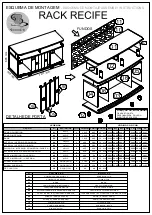 Предварительный просмотр 1 страницы Bechara RACK RECIFE Assembly Instructions Manual