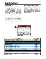 Предварительный просмотр 21 страницы Beck 42-103 Instruction Manual