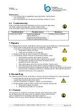 Предварительный просмотр 10 страницы Beck 901 EX Series Operating Instructions Manual