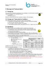 Preview for 6 page of Beck 930...EX Series Operating Instruction