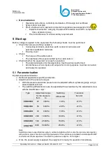 Preview for 9 page of Beck 930...EX Series Operating Instruction