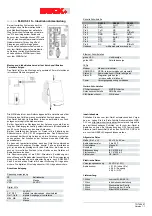 Предварительный просмотр 2 страницы Beck com.tom M-BUS 6.1S Startup Manual