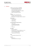 Preview for 7 page of Beck IPC@CHIP SC2x3 Hardware Manual