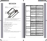 Предварительный просмотр 13 страницы Becken 18BTUs Instruction Manual