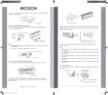 Предварительный просмотр 21 страницы Becken 18BTUs Instruction Manual