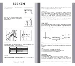 Предварительный просмотр 25 страницы Becken BBIC2341 Instruction Manual