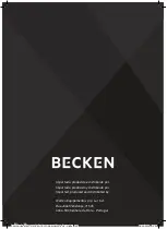 Preview for 136 page of Becken BBIDW5370 Installation Manual