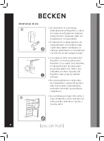 Preview for 42 page of Becken BC5369 Instruction Manual