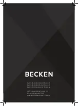 Preview for 92 page of Becken BC5369 Instruction Manual