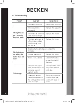 Preview for 12 page of Becken BCHVS3123 Instruction Manual