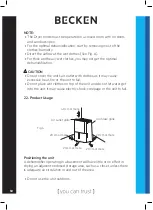 Preview for 30 page of Becken BDH4758 Instruction Manual