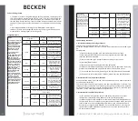 Preview for 7 page of Becken BDM2741 HP Instruction Manual