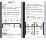 Preview for 14 page of Becken BDM2741 HP Instruction Manual