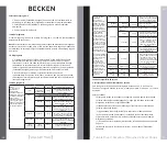 Preview for 15 page of Becken BDM2741 HP Instruction Manual