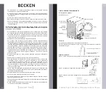 Preview for 21 page of Becken BDM2741 HP Instruction Manual