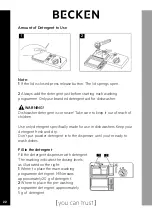 Предварительный просмотр 22 страницы Becken BDW1965N IX Installation Manual