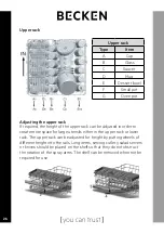 Предварительный просмотр 26 страницы Becken BDW1965N IX Installation Manual