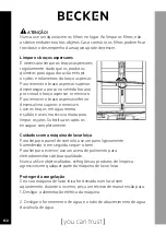 Предварительный просмотр 132 страницы Becken BDW1965N IX Installation Manual