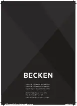 Preview for 56 page of Becken BECM2493 Instruction Manual